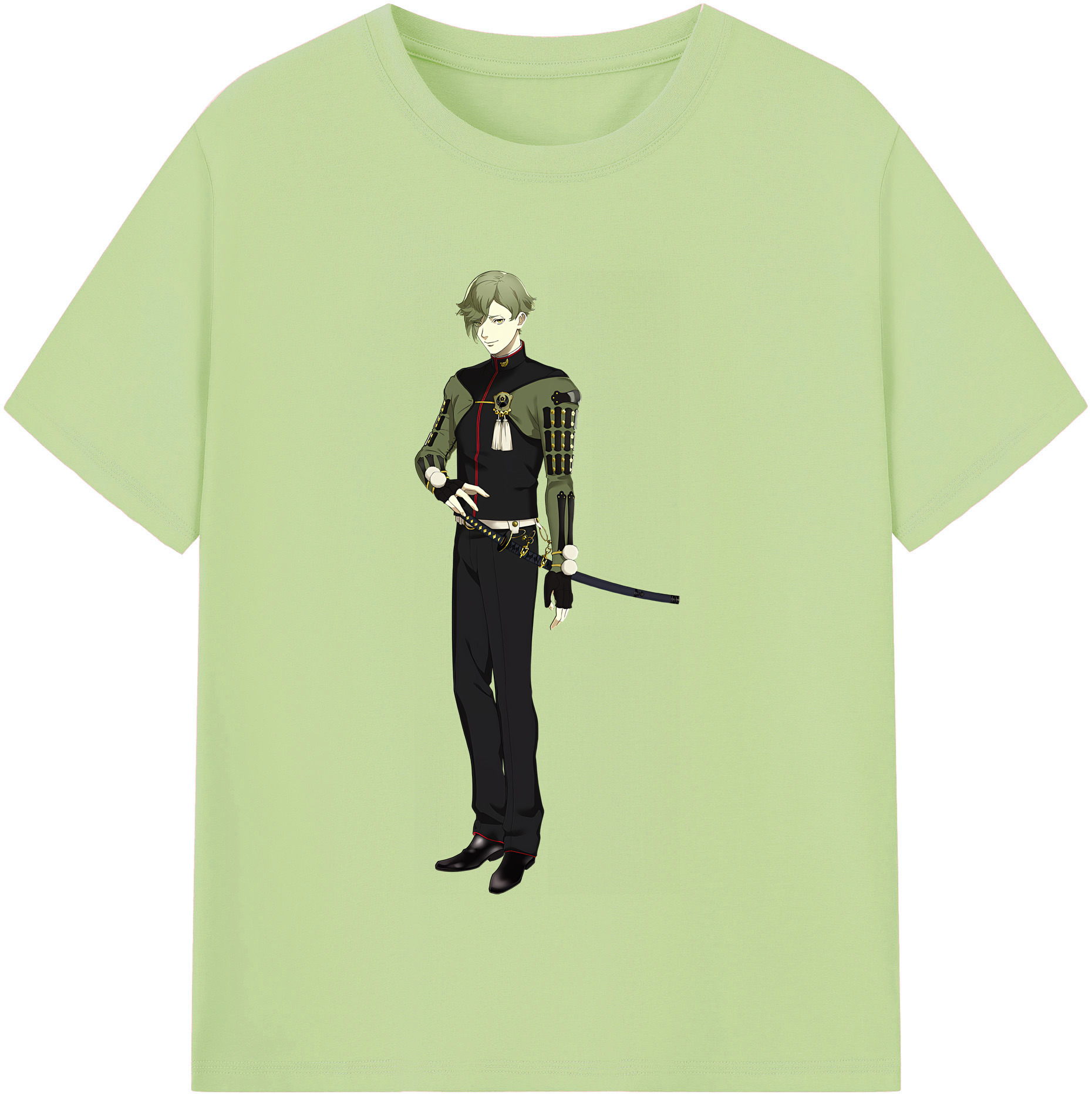 （画像用） 刀剣乱舞 Touken Ranbu 綿100％半袖Tシャツ（フロントプリント）